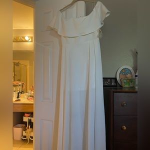 Altar’d State brand new white off the shoulder maxi